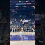 Jokic fine tuning his turnaround bank shot🃏#Denver #Nuggets #Basketball #NikolaJokic #TheJoker #NBA