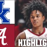 Kentucky Wildcats vs. Alabama Crimson Tide | Full Game Highlights | ESPN College Basketball