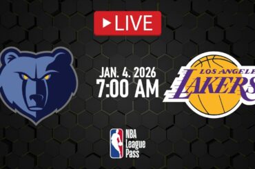 NBA LIVE! Los Angeles Lakers vs Memphis Grizzlies | Jan. 4, 2026 | Grizzlies vs Lakers NBA LIVE 2K26