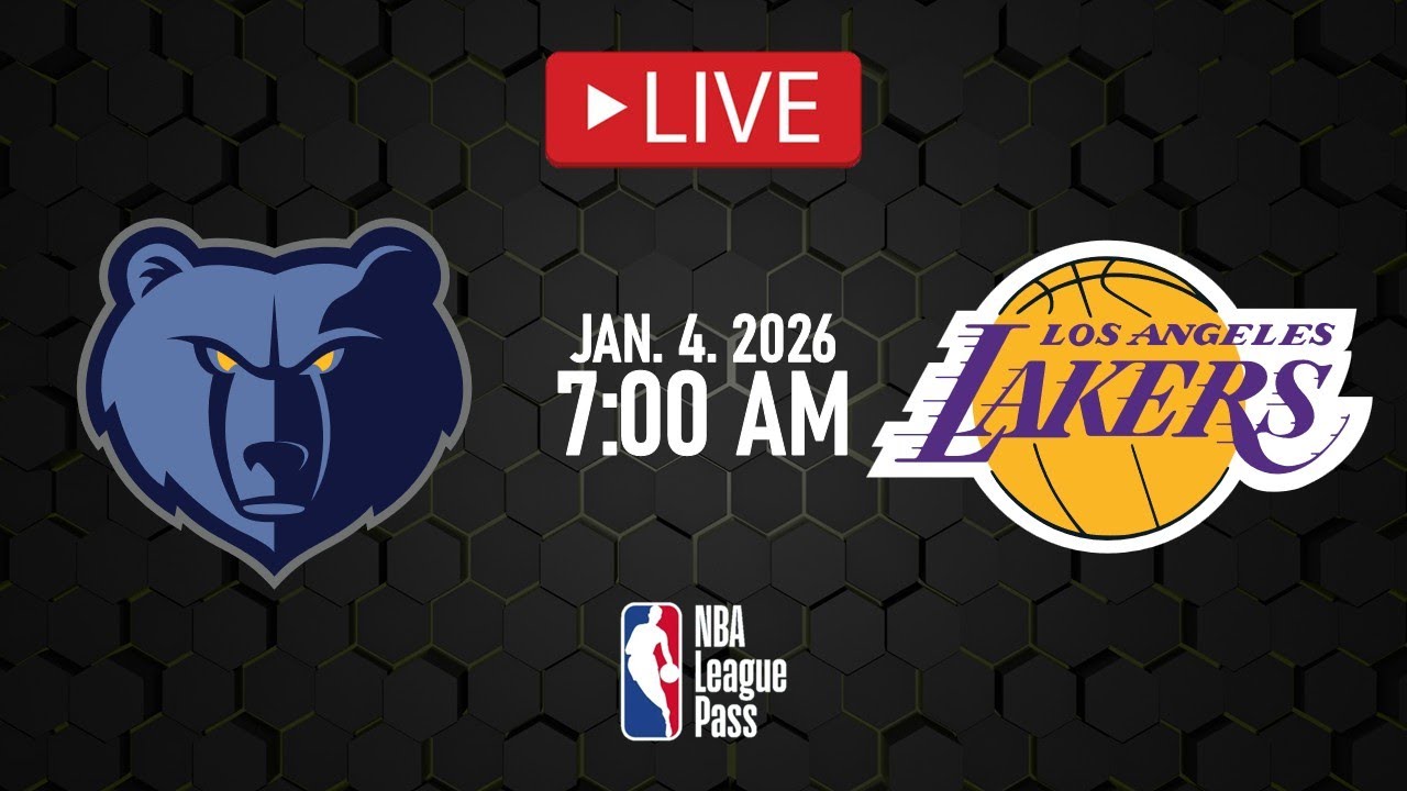 NBA LIVE! Los Angeles Lakers vs Memphis Grizzlies | Jan. 4, 2026 | Grizzlies vs Lakers NBA LIVE 2K26