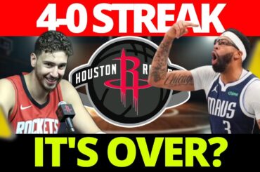 Rockets Won 4 Straight... BUT The Mavs Trap Is A NIGHTMARE. Rockets News