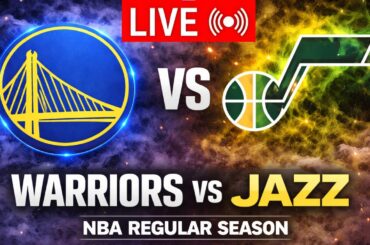 NBA LIVE!  Golden State Warriors vs Utah Jazz  | January 4, 2026 Warriors vs Jazz 2K Regular season