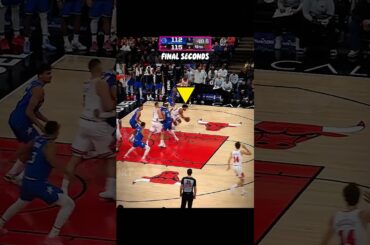 Okoro Wide-Open Dunk, Then Black with Airball…😶‍🌫️ Close Final Seconds Magic vs Bulls #nba