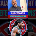 NOBODY Expected Isaiah Stewart To Be THIS Good On DEFENSE! #NBA #Shorts