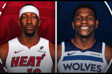 Miami Heat at Minnesota Timberwolves  NBA Live Play by Play Scoreboard / Interga