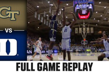 Georgia Tech vs. Duke Full Game Replay | 2025-26 ACC Men's Basketball