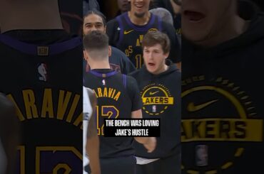 Jake LaRavia: HUSTLE PLAYER #lakers