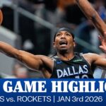 Mavericks Highlights vs. Houston Rockets | January 3, 2026
