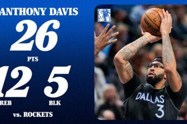 Anthony Davis (26 PTS 12 REB 5 BLK) vs. Houston Rockets | January 3, 2026
