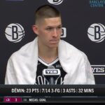 Dëmin on greeting Steph Curry