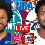 LIVE: DETROIT PISTONS vs CLEVELAND CAVALIERS | NBA | PLAY BY PLAY | SCOREBOARD