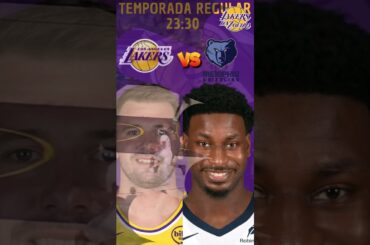 Apresentação Los Angeles Lakers Vs Memphis Grizzlies - Temporada Regular