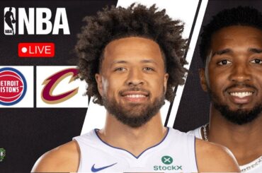 🔴 LIVE: DETROIT PISTONS vs CLEVELAND CAVALIERS | NBA | PLAY BY PLAY | SCOREBOARD