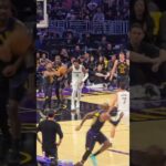 Lebron closes out the 2nd Qtr against the Memphis Grizzlies #lakersvshrizzlies #lakers #lebronjames