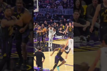 Lebron closes out the 2nd Qtr against the Memphis Grizzlies #lakersvshrizzlies #lakers #lebronjames