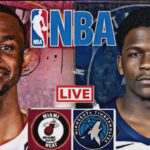 NBA LIVE: MIAMI HEAT vs MINNESOTA TIMBERWOLVES (LIVESCORE)