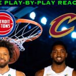 Detroit Pistons vs Cleveland Cavaliers NBA Play-By-Play Reaction 1/4/26 LIVE