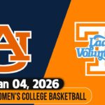 [LIVE] Tennessee vs Auburn 01/04/2026 | Women's College Basketball | NCAAW Today