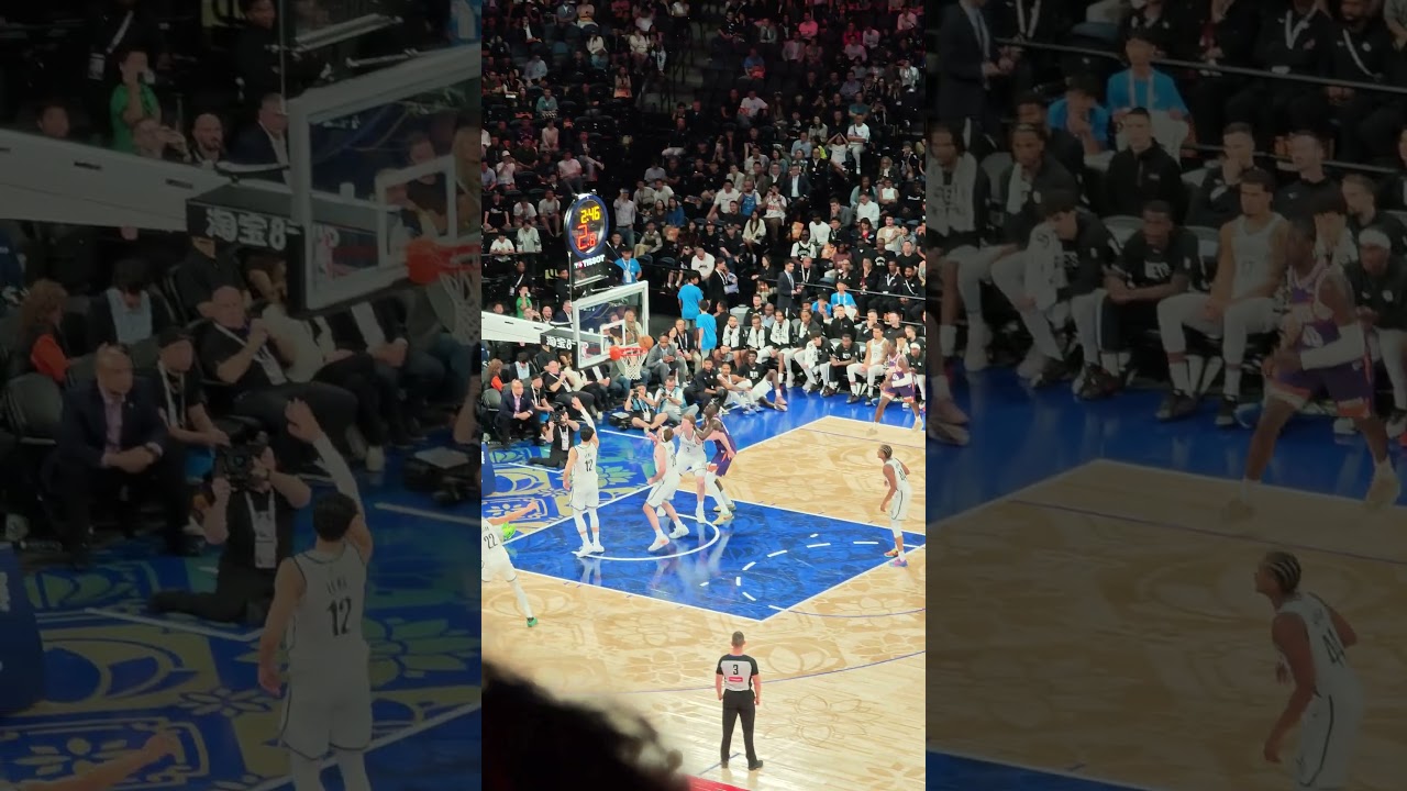 NBA China Game 2025    Brooklyn Nets vs Phoenix Suns NBA 中國賽   布魯克林籃網 VS   鳳凰城太陽
