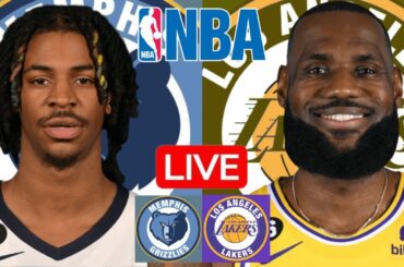 LIVE: MEMPHIS GRIZZLIES vs LOS ANGELES LAKERS | NBA | PLAY BY PLAY | SCOREBOARD