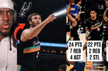 SPURS DEPTH IS INSANE.. Spurs Vs Pacers Highlights Reaction