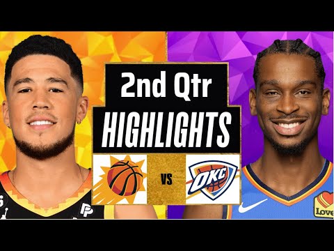Oklahoma City Thunder vs Phoenix Suns Full Game Highlights 2nd Qtr | Jan 4 | 2025 NBA Highlights