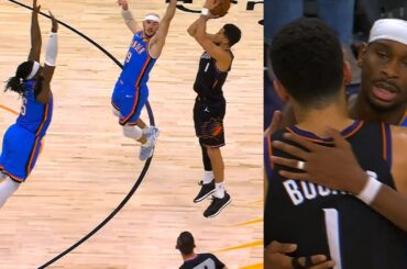 Devin Booker TOUGH GAME WINNER vs OKC over Alex Caruso and Lu Dort 😱
