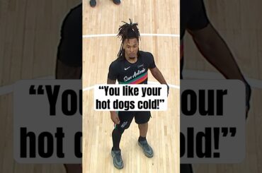 Fan shouting during Stephon Castle's FT 😅