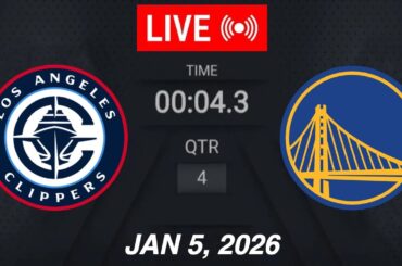 NBA LIVE! Golden State Warriors vs Los Angeles Clippers | January 5, 2026 | 2026 NBA Season Live 2K