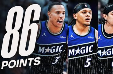Magic Trio Bane, Banchero & Black Drop 86 PTS vs Pacers | January 4, 2026