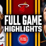 Miami Heat vs Detroit Pistons - FULL GAME HIGHLIGHTS | January 1, 2026 NBA Season