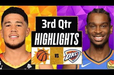Oklahoma City Thunder vs Phoenix Suns Full Game Highlights 3rd Qtr | Jan 4 | 2026 NBA Highlights