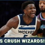 Minnesota Timberwolves CRUSH Wizards Behind Dominance of Anthony Edwards and Rudy Gobert