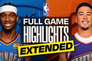EXTENDED: THUNDER at SUNS | FULL GAME HIGHLIGHTS | January 4, 2026