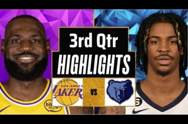 Los Angeles Lakers vs Memphis Grizzlies Full Game Highlights 3rd Qtr P2| Jan 4 | 2026 NBA Highlights