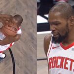 Kevin Durant after Danny Wolf brick hit him in the face "Trash a*s miss Wolf" 😂