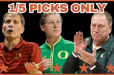 College Basketball PICKS ONLY - Monday, January 5th | TCE Trims