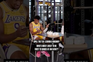 First to hit the dance floor: LeBron James?!