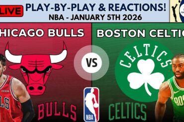 NBA: Chicago Bulls vs Boston Celtics (Live Play-By-Play & Reactions)