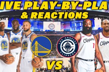 Golden State Warriors vs Los Angeles Clippers | Live Play-By-Play & Reactions