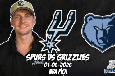San Antonio Spurs vs Memphis Grizzlies 1/6/26 NBA Free Picks & Prediction | NBA Betting Tips