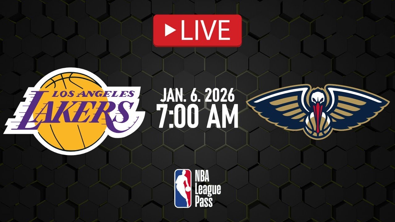 NBA LIVE! Los Angeles Lakers vs New Orleans Pelicans | Jan. 6, 2026 | Pelicans vs Lakers NBA 2K26