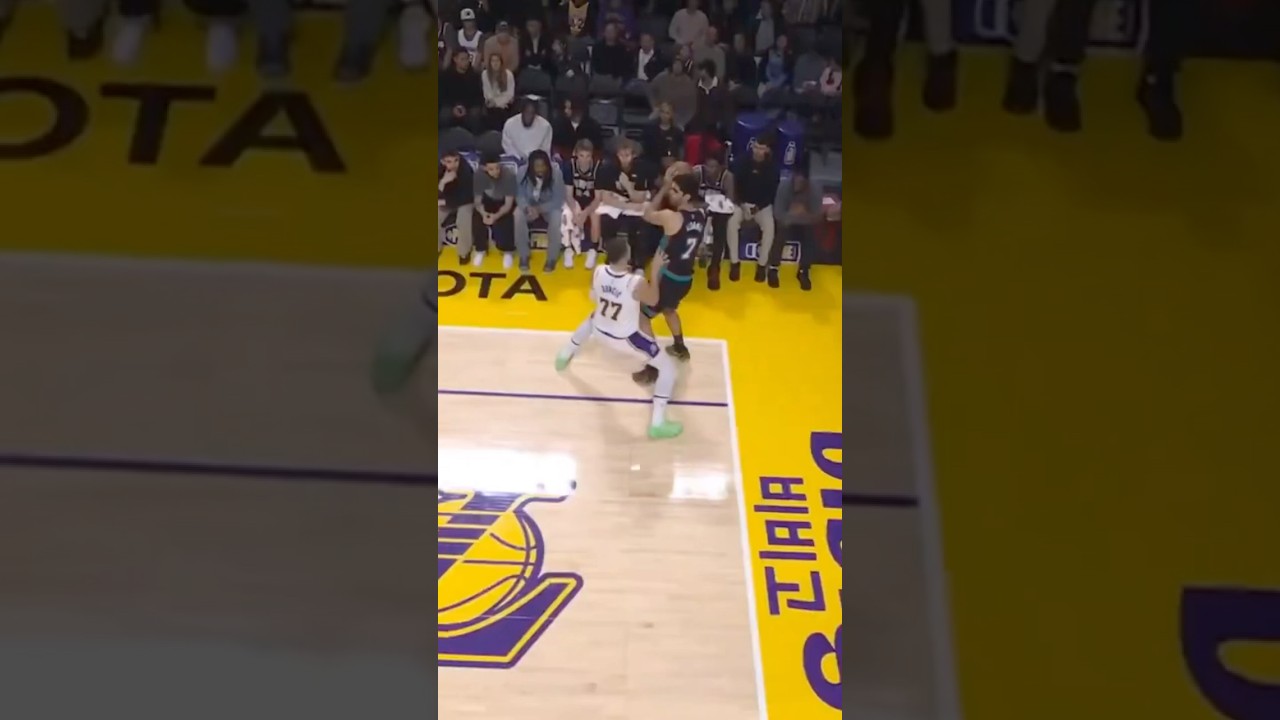 🇪🇸 Santi Aldama da un BALONAZO a Luka Doncic en el Memphis vs Lakers 😂