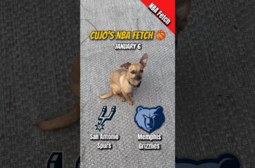 Cujo’s NBA Fetch | San Antonio Spurs vs Memphis Grizzlies 🐕 01-06-2026 NBA Basketball