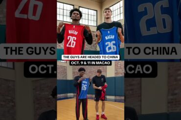 NBA China Games, here we come ✈️🏀 #nba #china #dallasavericks (🎥: @houstonrockets)