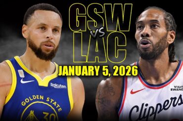Golden State Warriors vs Los Angeles Clippers Full Game Highlights – January 5, 2026 | NBA Season