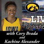 IOWA - NORTHWESTERN POSTGAME with Kachine Alexander / Iowa Women's Basketball Postgame
