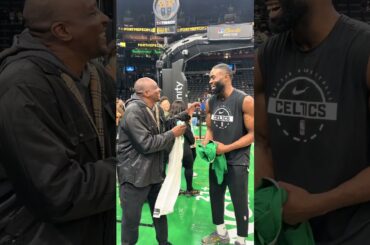 When 7️⃣ met 7️⃣ #celtics #nba #shorts