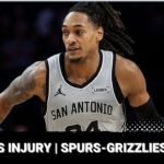 On Devin Vassell's injury and previewing San Antonio Spurs-Grizzlies