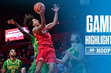 Oregon at Rutgers | HIGHLIGHTS | Big Ten Basketball | 01/05/2026